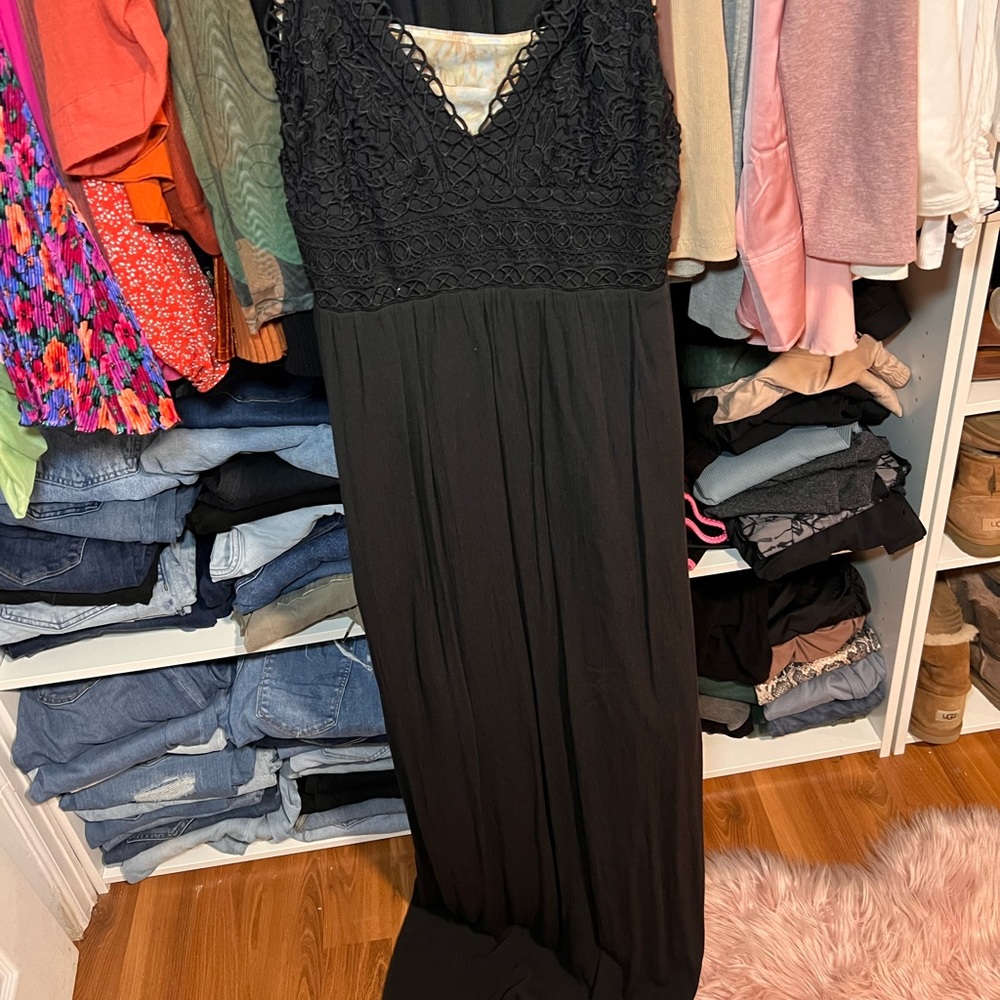 Black dress from buckle size large